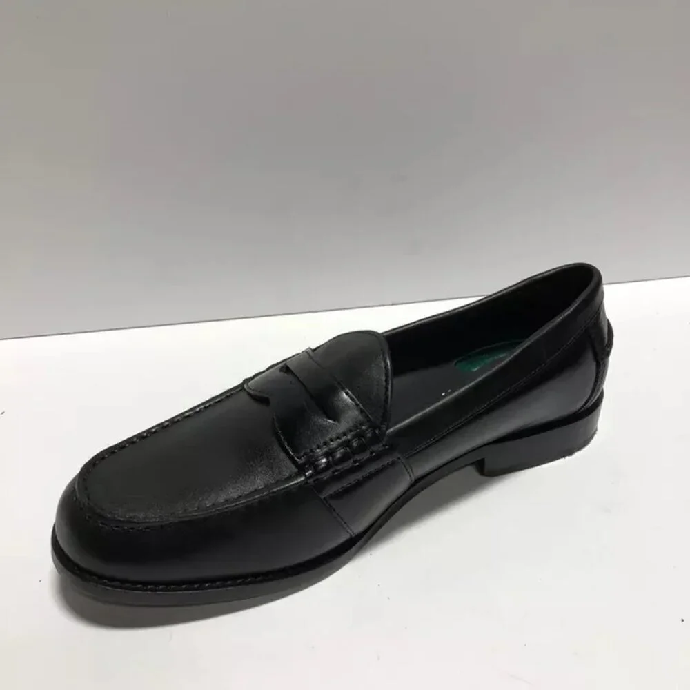 Nunn Bush Men's Noah Moc Toe Loafer Black Size 9.5 M